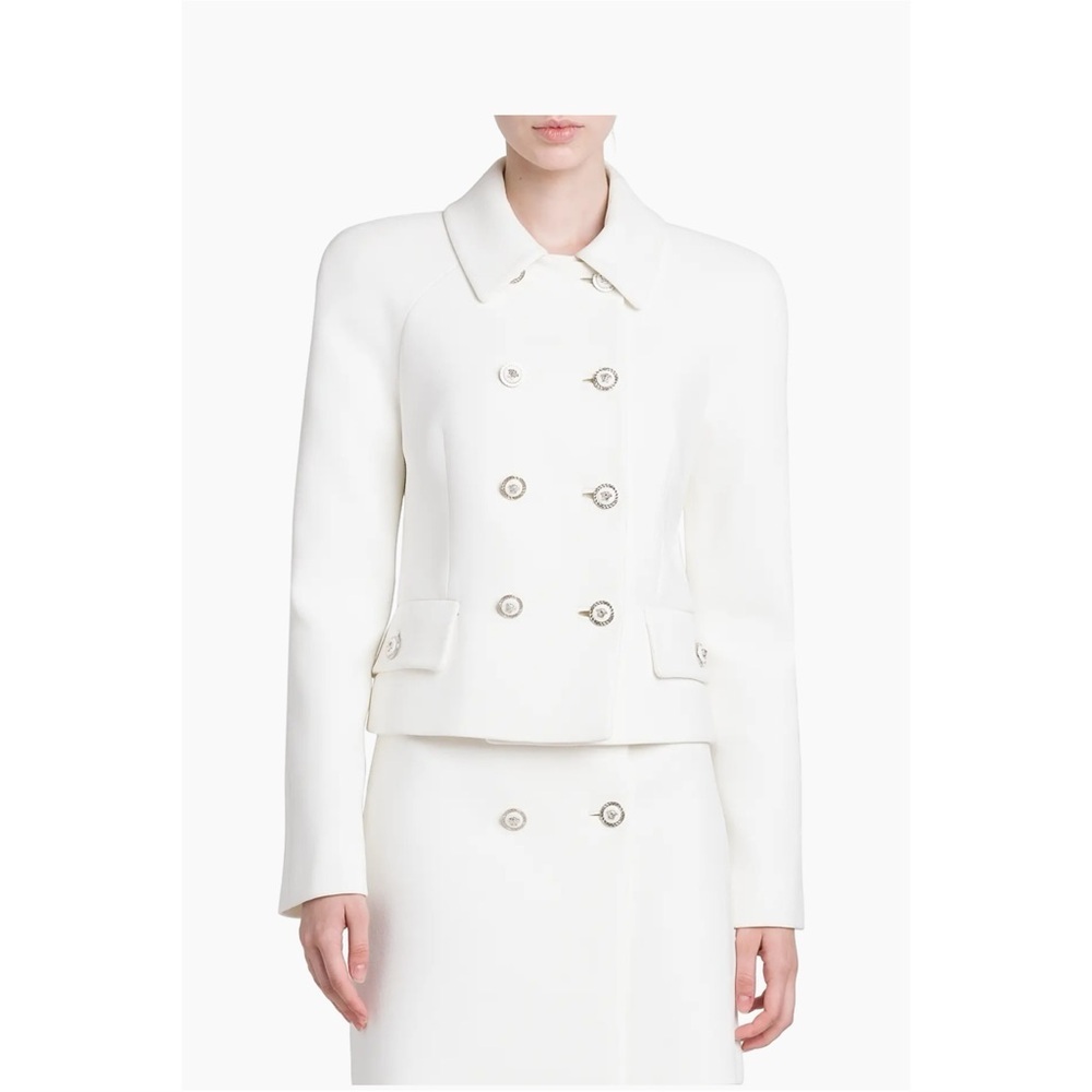 Versace
Double-Breasted Stretch Crepe Jacket size 40